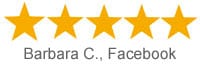Customer review by Barbara C